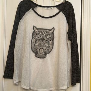 NWOT. Owl shirt